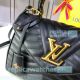 2019 New Copy L---V Wave Top Handle Black Leather Ladies Bag   (8)_th.jpg